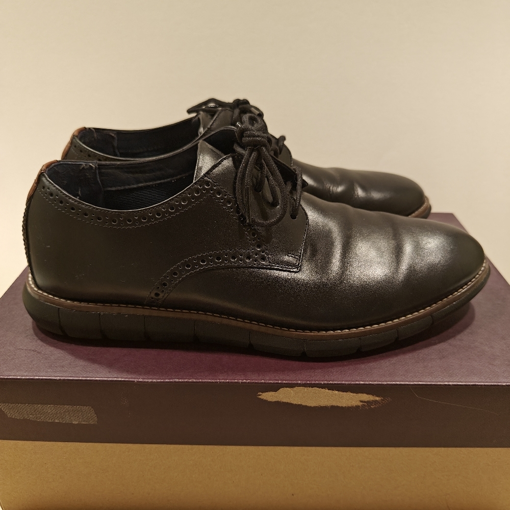 Johnston & Murphy "Milson" Black Oxford - 9.5M